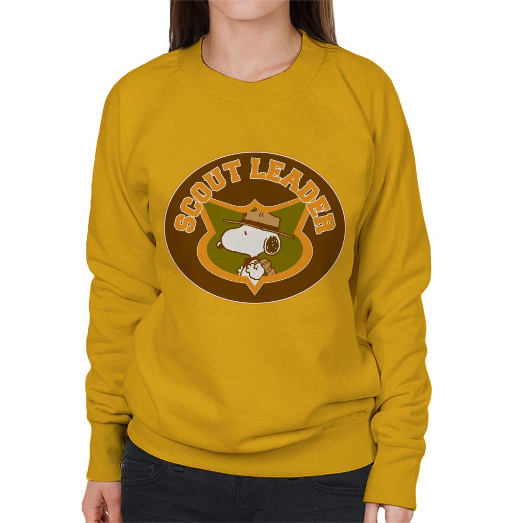 Peanuts Snoopy Scout Leader Women's Sweatshirt-ALL + EVERY