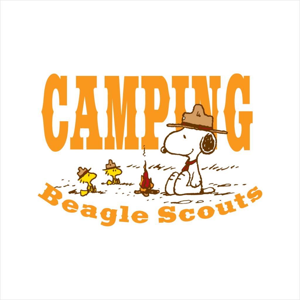 Peanuts Snoopy Woodstock Camping Beagle Scouts Women's Sweatshirt-ALL + EVERY