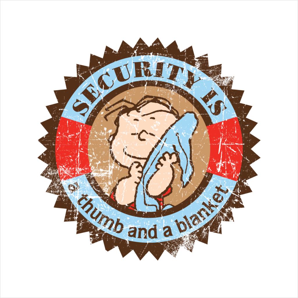 Peanuts Linus Van Pelt Security Is A Thumb And Blanket Women's T-Shirt-ALL + EVERY