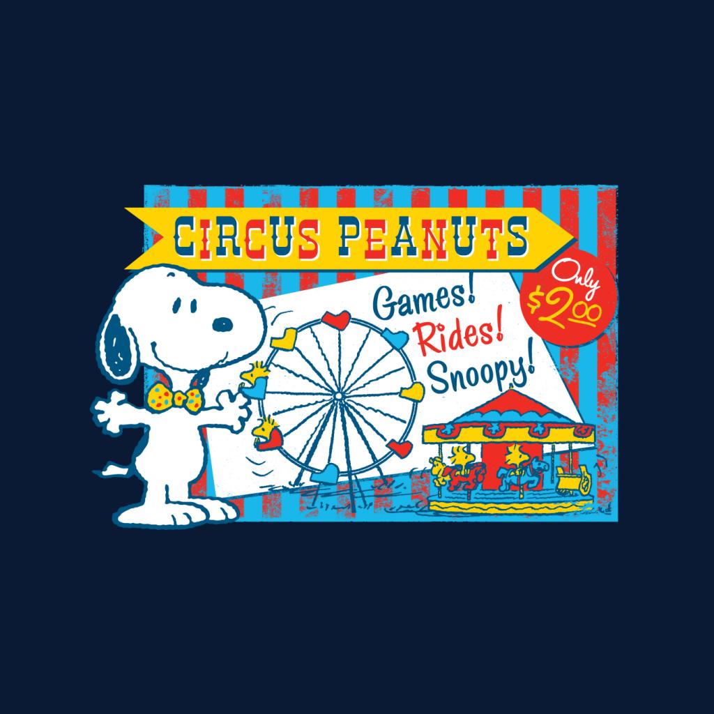 Peanuts Snoopy Circus Games And Rides Women's T-Shirt-ALL + EVERY