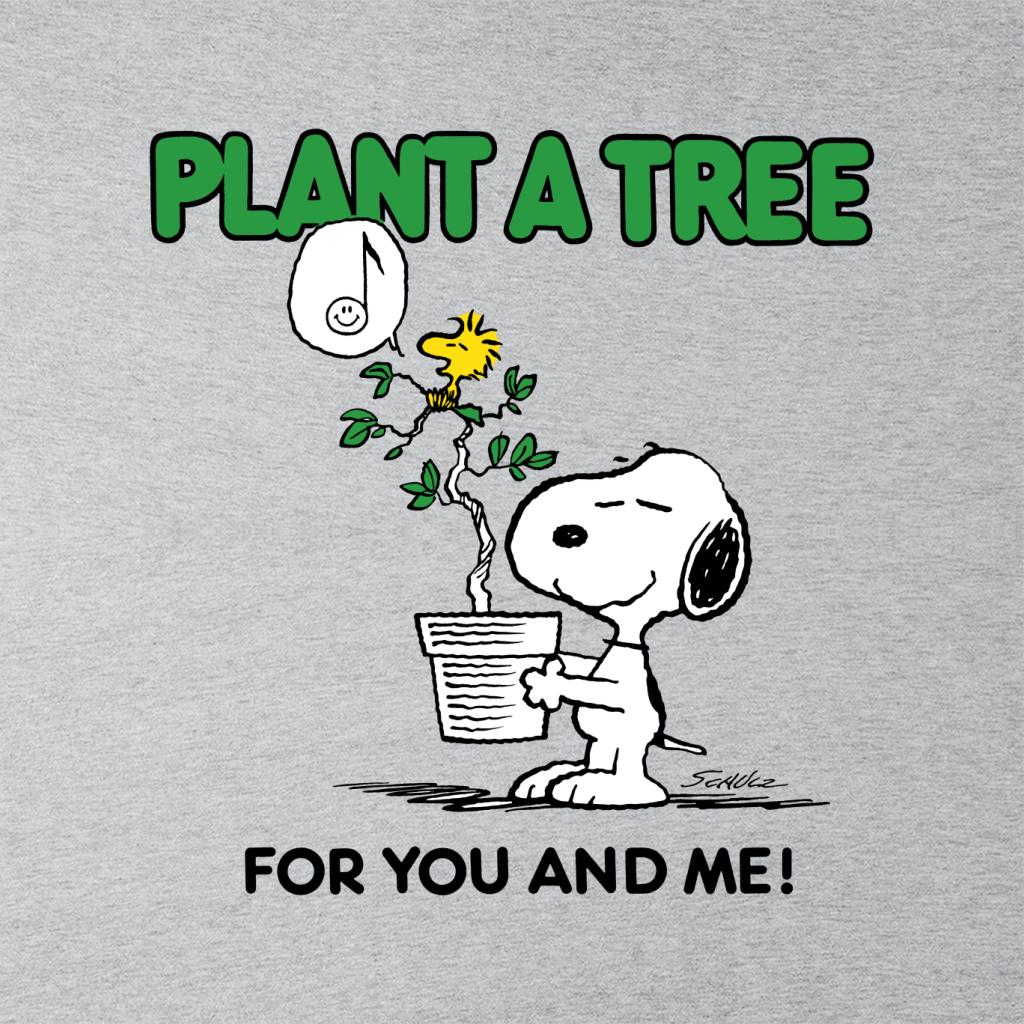 Peanuts Snoopy Plant A Tree Women's Sweatshirt-ALL + EVERY