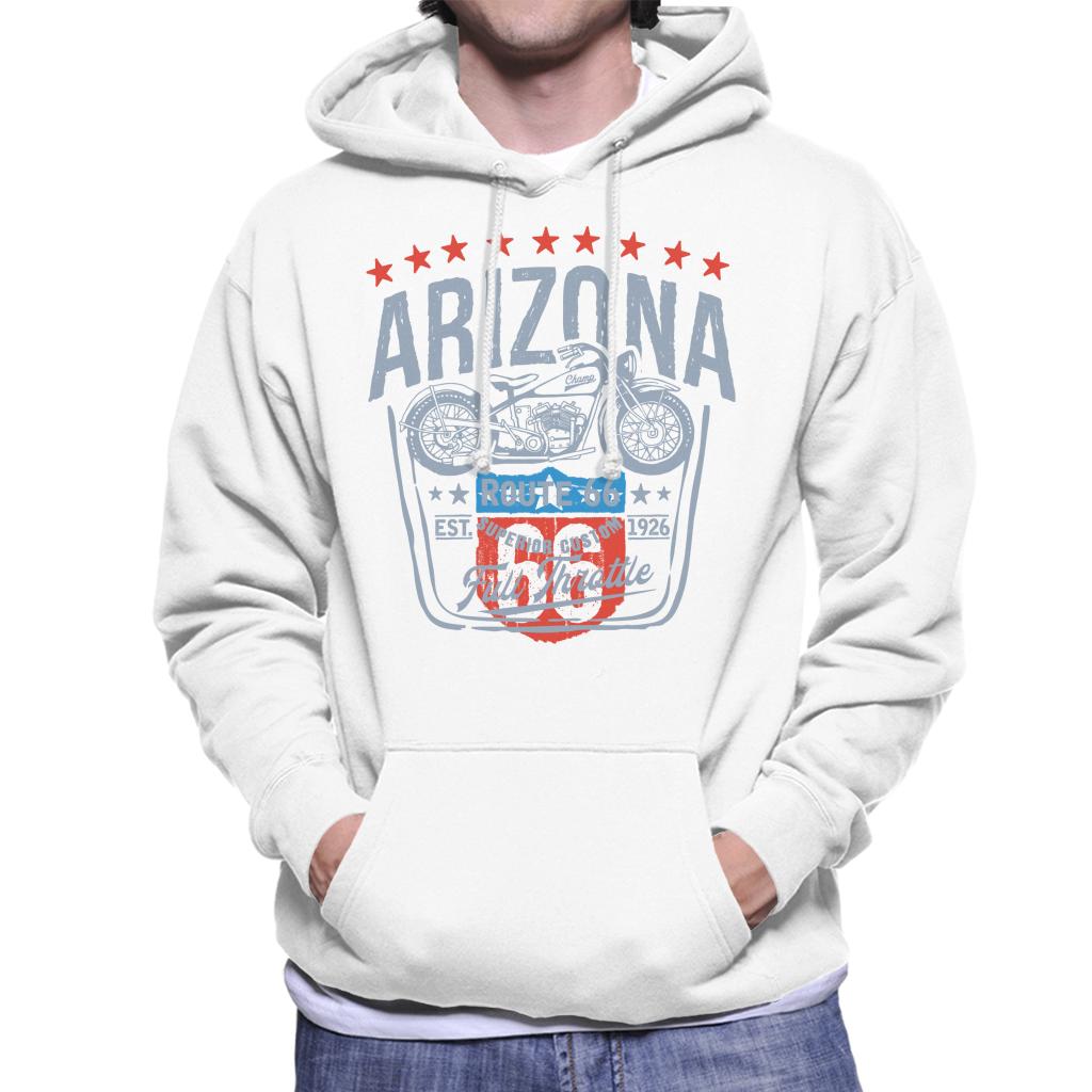 Route-66-Arizona-Motorcycle-Mens-Hooded-Sweatshirt