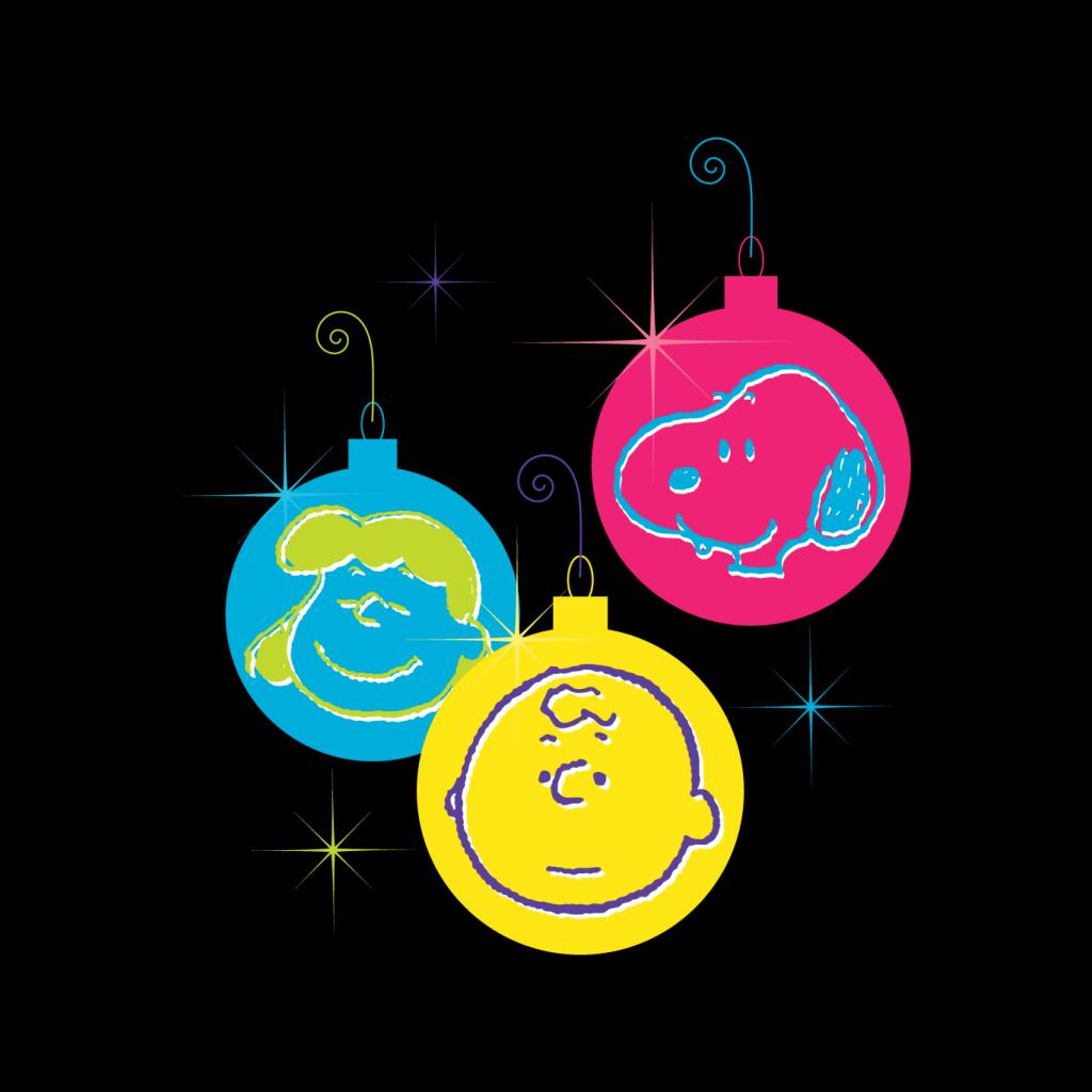 Peanuts Christmas Baubles Trio Men's Sweatshirt-ALL + EVERY