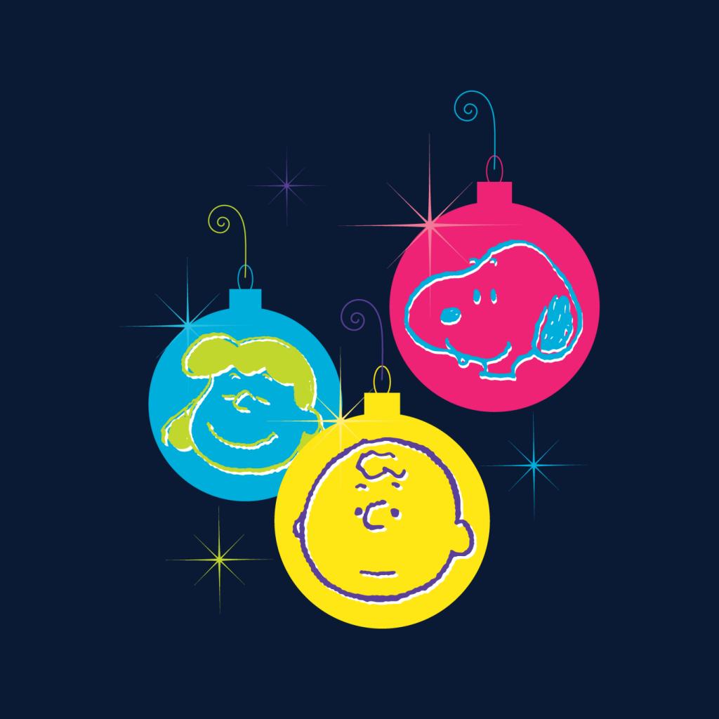 Peanuts Christmas Baubles Trio Men's Sweatshirt-ALL + EVERY