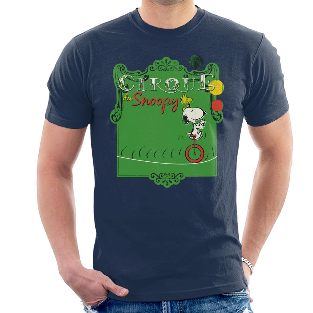 Peanuts Circus Cirque Du Snoopy Men's T-Shirt-ALL + EVERY