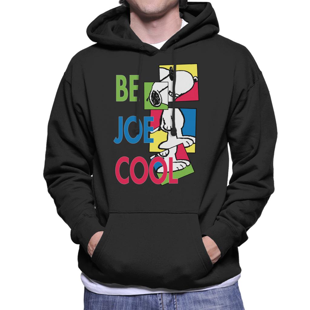 Peanuts Snoopy Be Joe Cool Men's Hooded Sweatshirt-ALL + EVERY