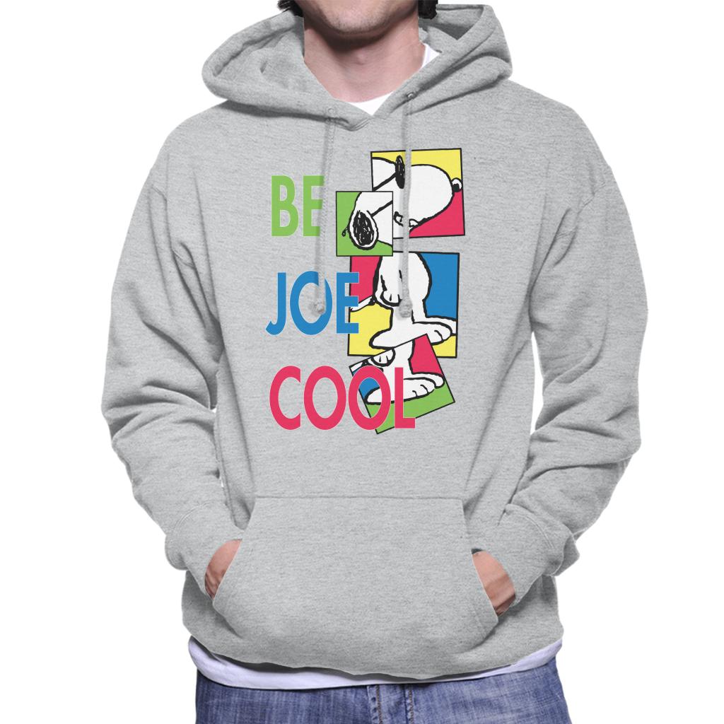 Peanuts Snoopy Be Joe Cool Men's Hooded Sweatshirt-ALL + EVERY