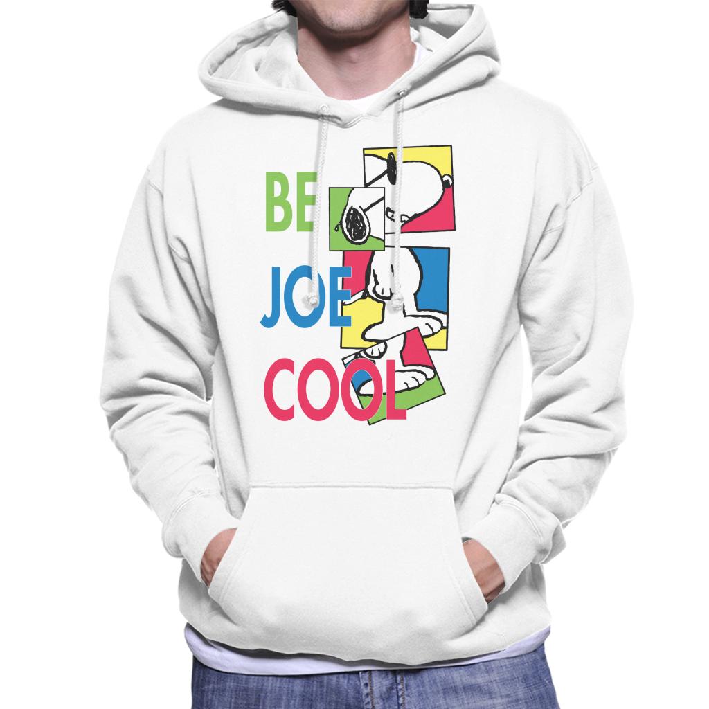 Peanuts Snoopy Be Joe Cool Men's Hooded Sweatshirt-ALL + EVERY