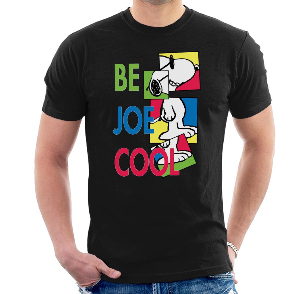 Peanuts Snoopy Be Joe Cool Men's T-Shirt-ALL + EVERY