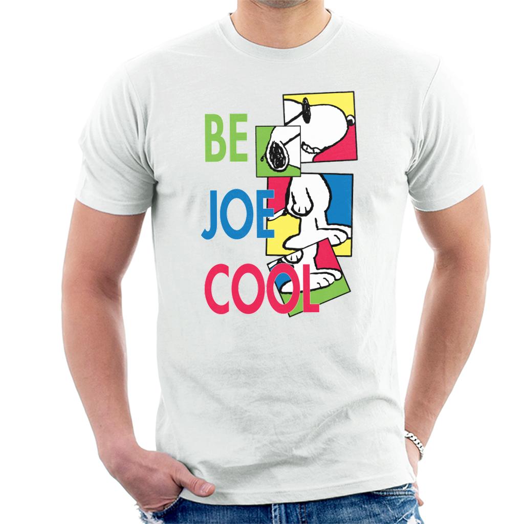Peanuts Snoopy Be Joe Cool Men's T-Shirt-ALL + EVERY