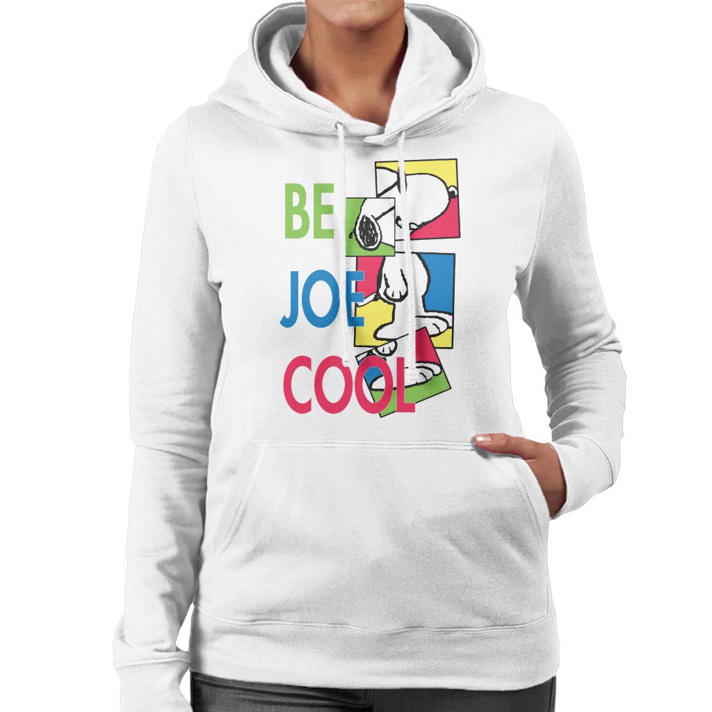 Peanuts Snoopy Be Joe Cool Women's Hooded Sweatshirt-ALL + EVERY