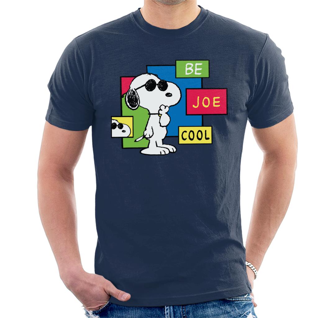 Peanuts Be Joe Cool Snoopy Men's T-Shirt-ALL + EVERY