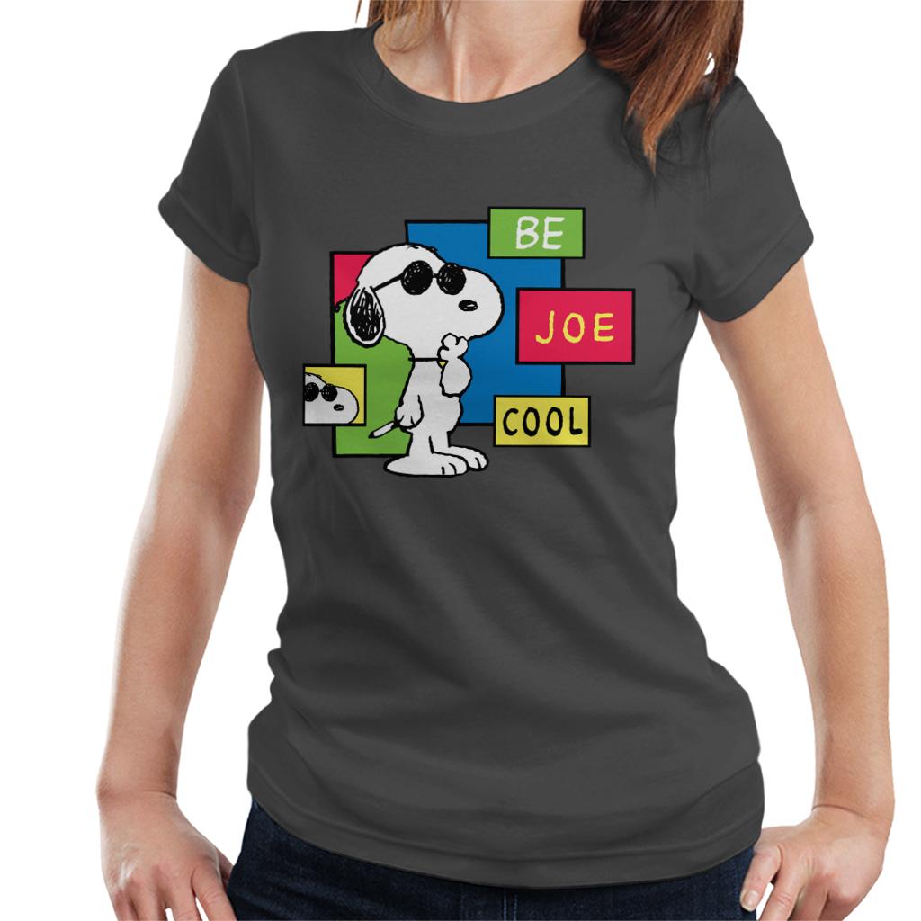 Peanuts Be Joe Cool Snoopy Women's T-Shirt-ALL + EVERY