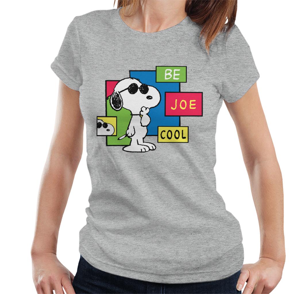 Peanuts Be Joe Cool Snoopy Women's T-Shirt-ALL + EVERY