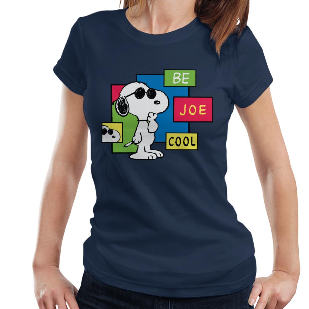 Peanuts Be Joe Cool Snoopy Women's T-Shirt-ALL + EVERY