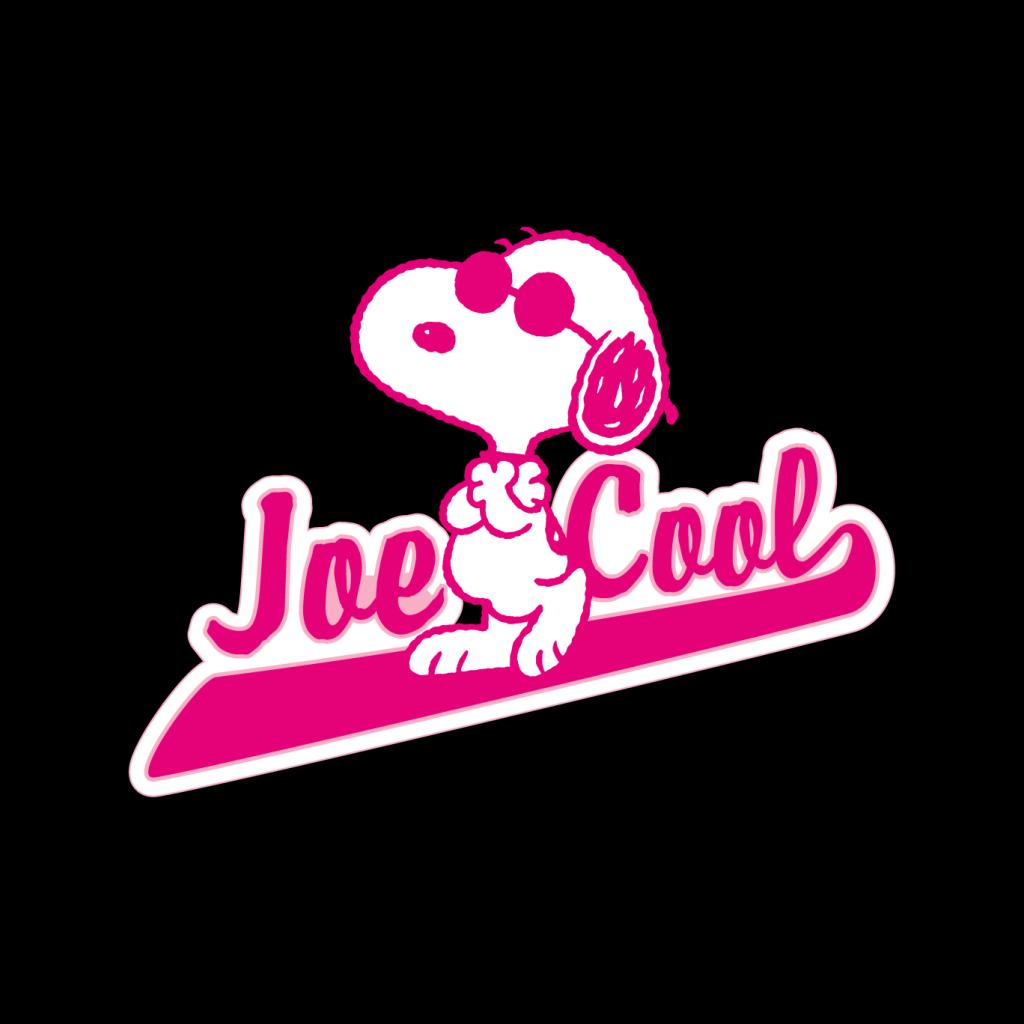 Peanuts Joe Cool Baseball Text Men's T-Shirt-ALL + EVERY