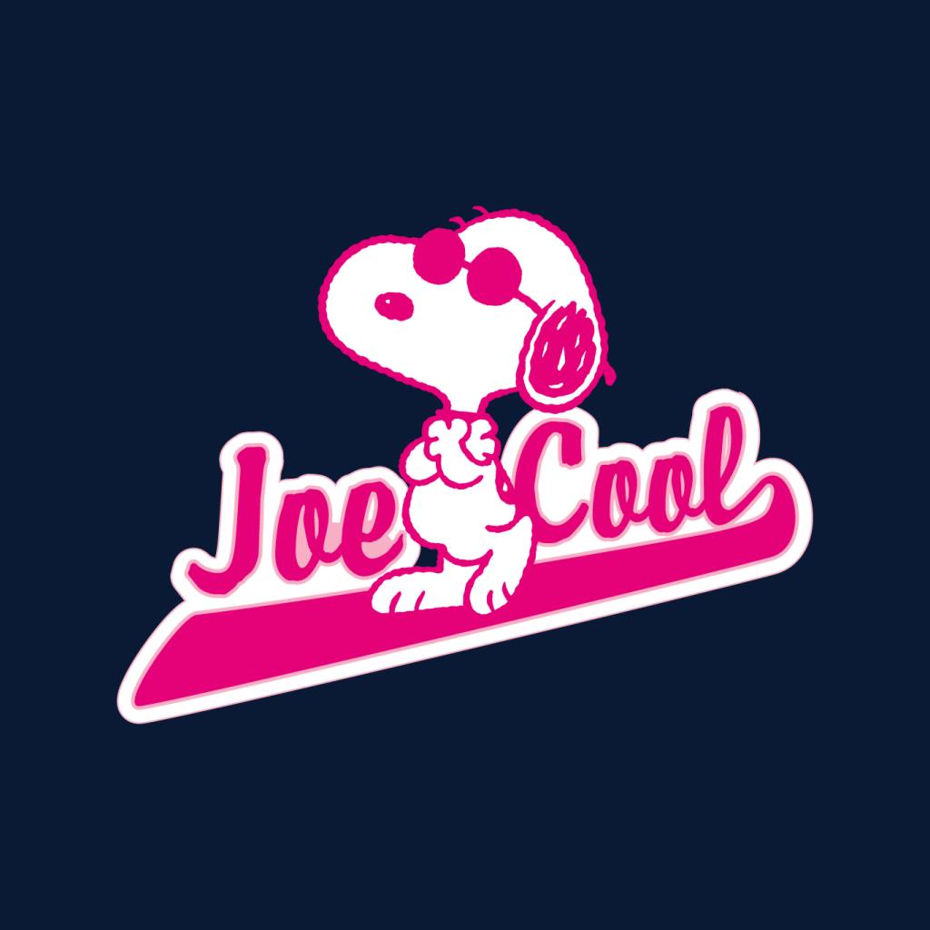 Peanuts Joe Cool Baseball Text Men's T-Shirt-ALL + EVERY