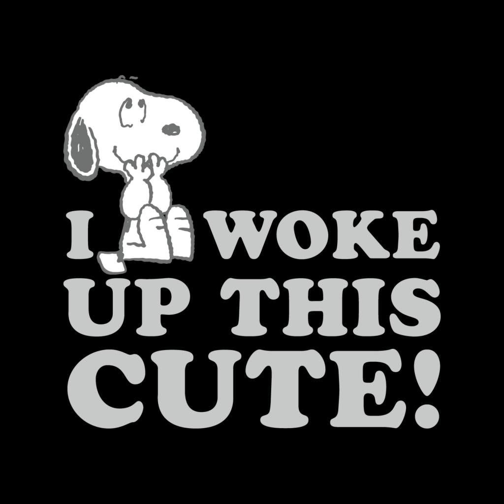 Peanuts Snoopy I Woke Up This Cute Men's Sweatshirt-ALL + EVERY