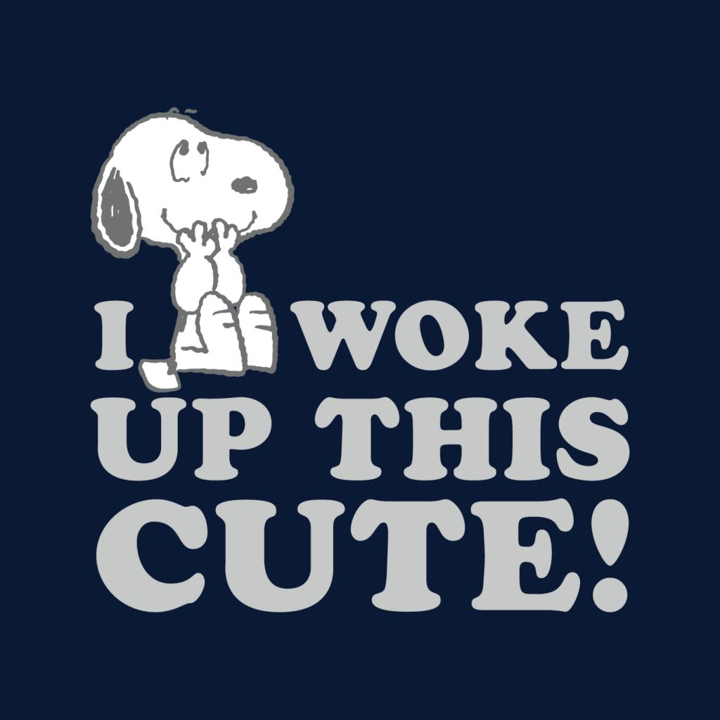 Peanuts Snoopy I Woke Up This Cute Men's Sweatshirt-ALL + EVERY