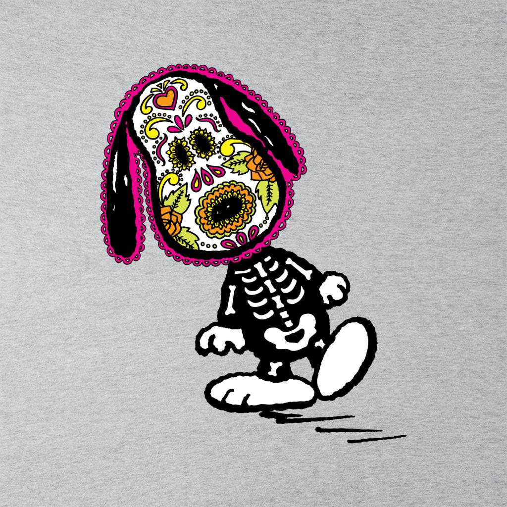 Peanuts Cinco De Mayo Skeleton Snoopy Men's T-Shirt-ALL + EVERY