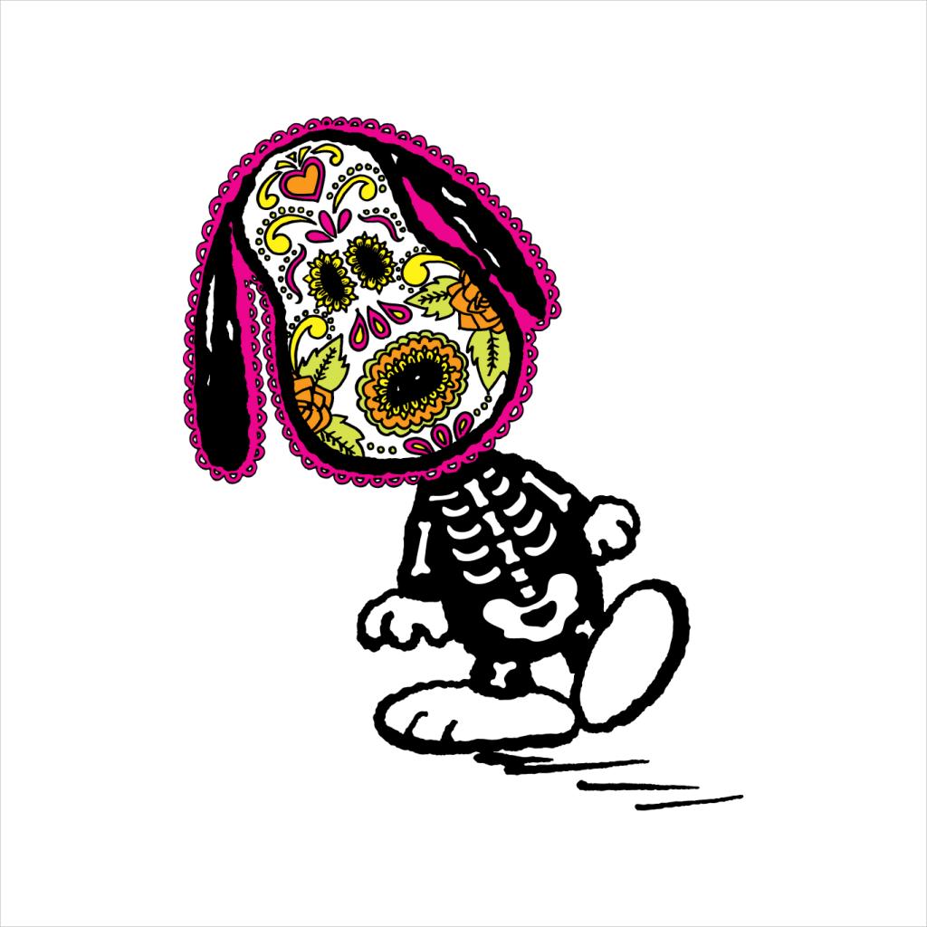 Peanuts Cinco De Mayo Skeleton Snoopy Women's T-Shirt-ALL + EVERY