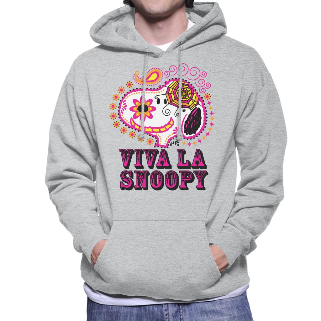 Peanuts Viva La Snoopy Men's Hooded Sweatshirt-ALL + EVERY