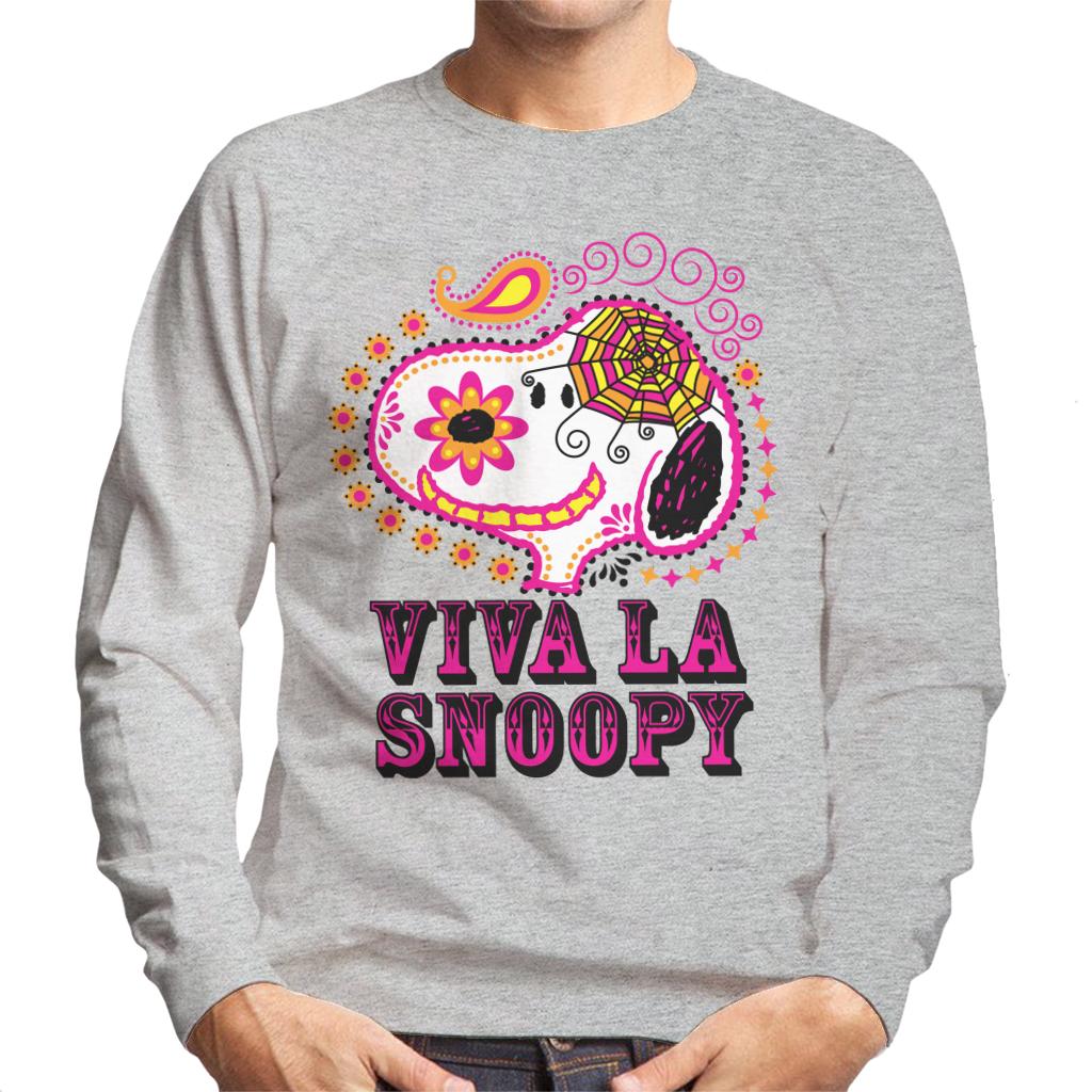 Peanuts Viva La Snoopy Men's Sweatshirt-ALL + EVERY
