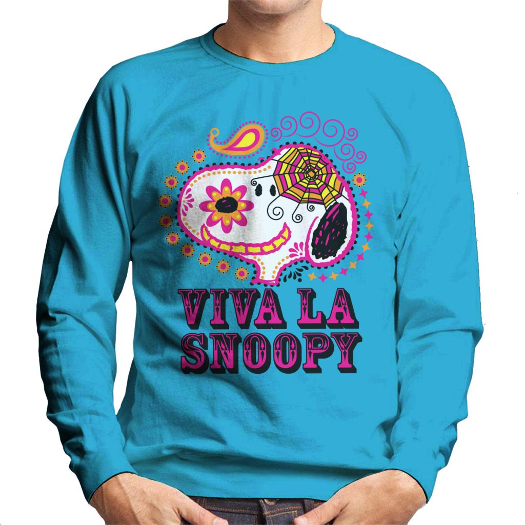 Peanuts Viva La Snoopy Men's Sweatshirt-ALL + EVERY