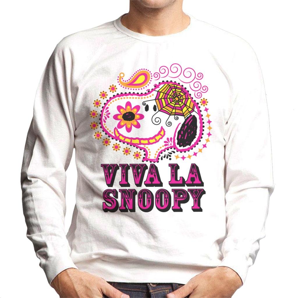 Peanuts Viva La Snoopy Men's Sweatshirt-ALL + EVERY