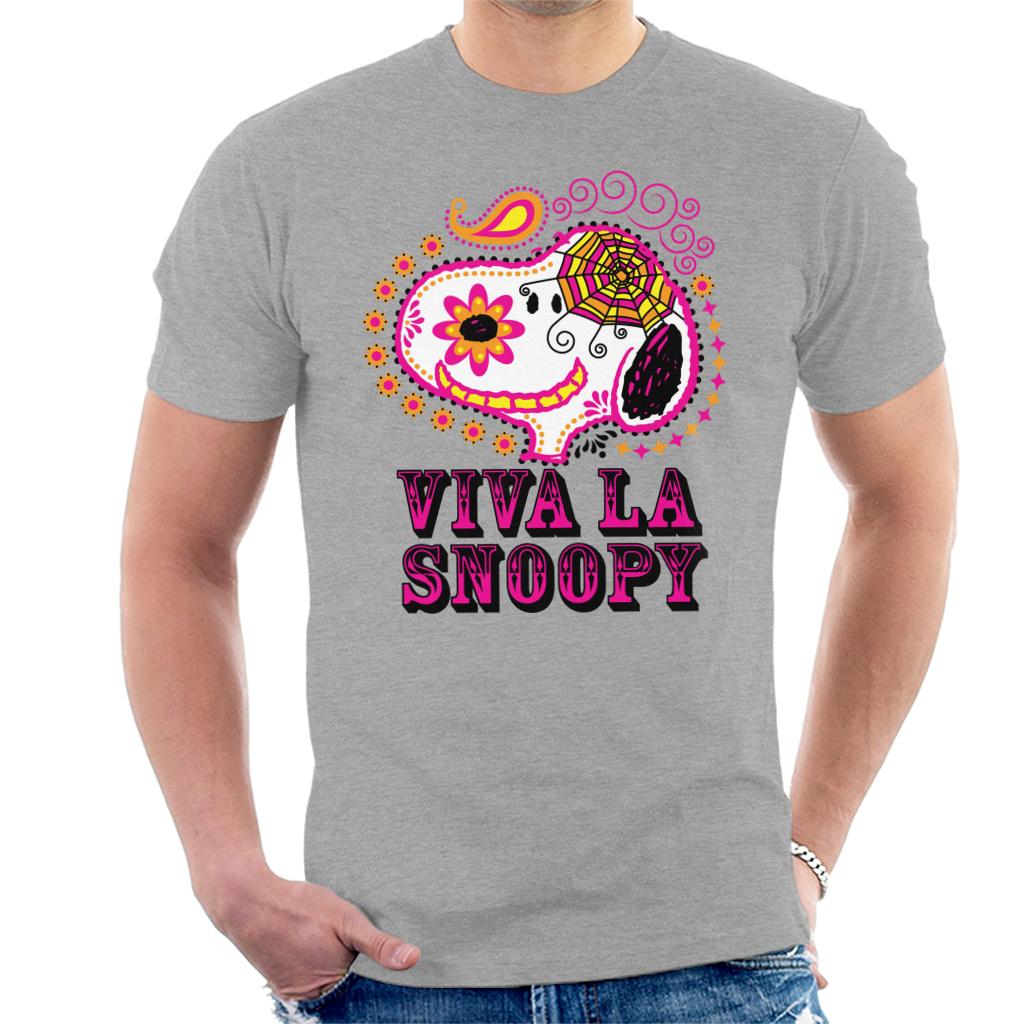 Peanuts Viva La Snoopy Men's T-Shirt-ALL + EVERY