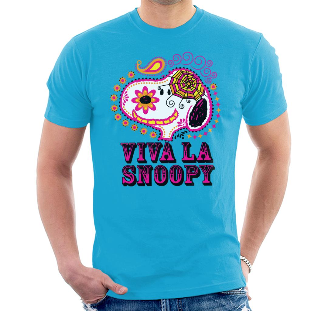 Peanuts Viva La Snoopy Men's T-Shirt-ALL + EVERY