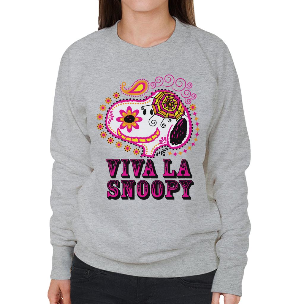 Peanuts Viva La Snoopy Women's Sweatshirt-ALL + EVERY