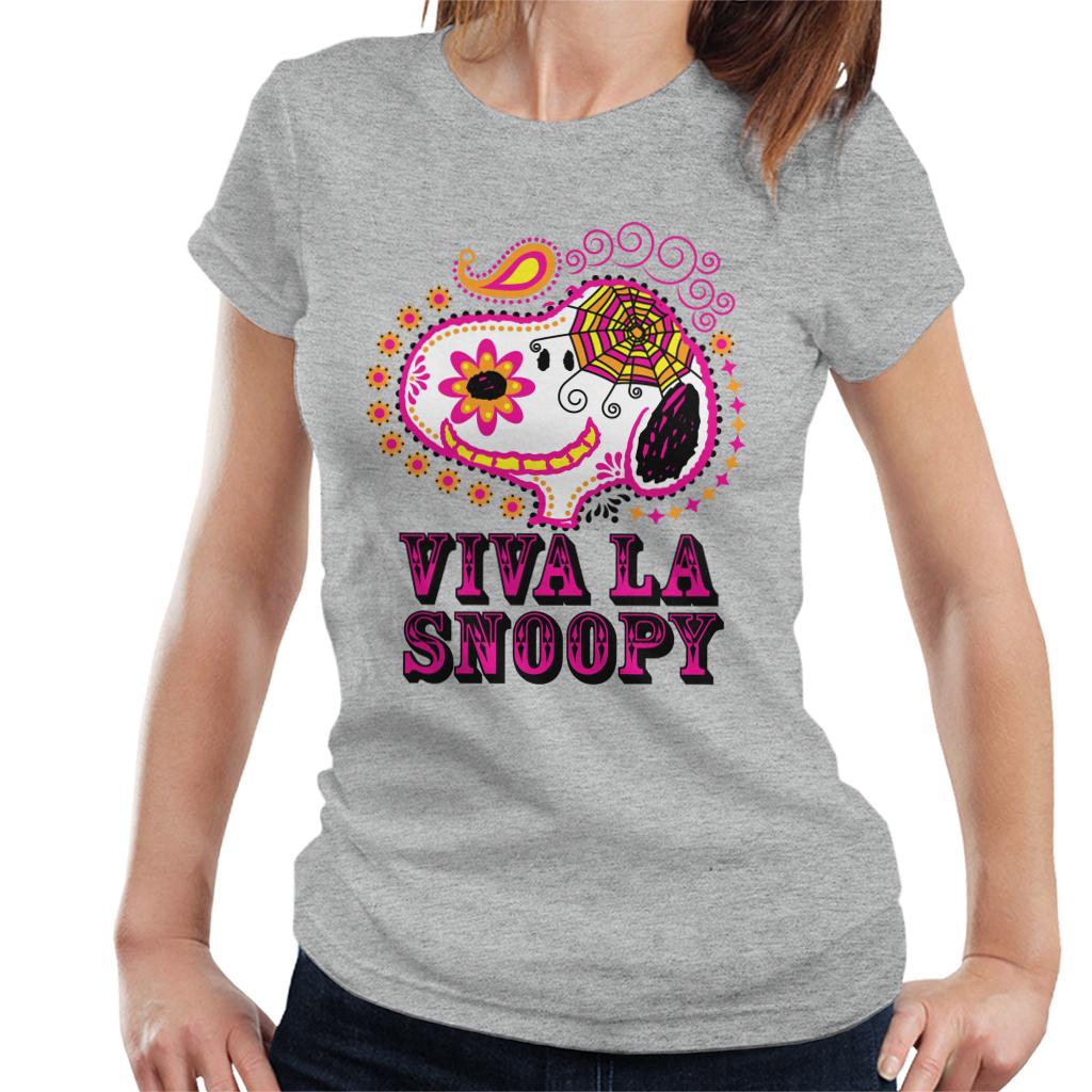 Peanuts Viva La Snoopy Women's T-Shirt-ALL + EVERY