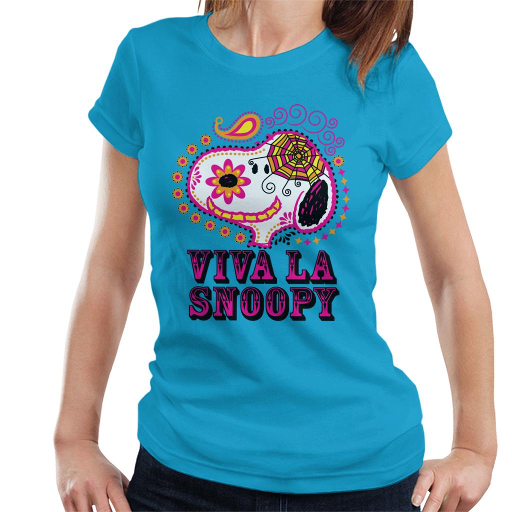 Peanuts Viva La Snoopy Women's T-Shirt-ALL + EVERY