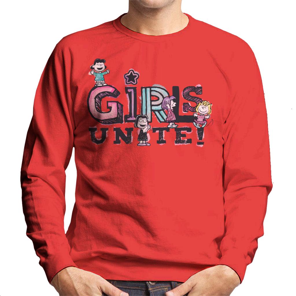 Peanuts Girls Unite Marcie Men's Sweatshirt-ALL + EVERY