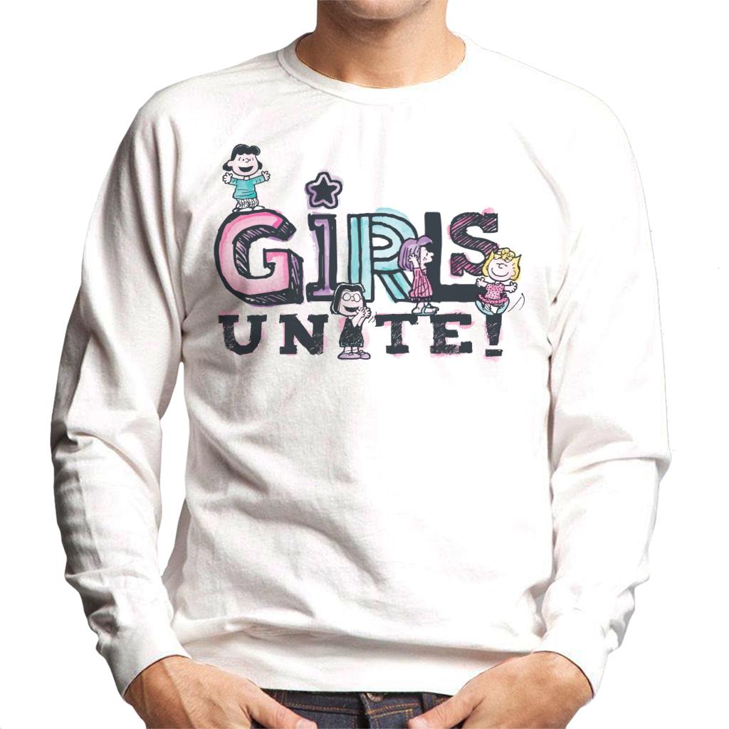 Peanuts Girls Unite Marcie Men's Sweatshirt-ALL + EVERY