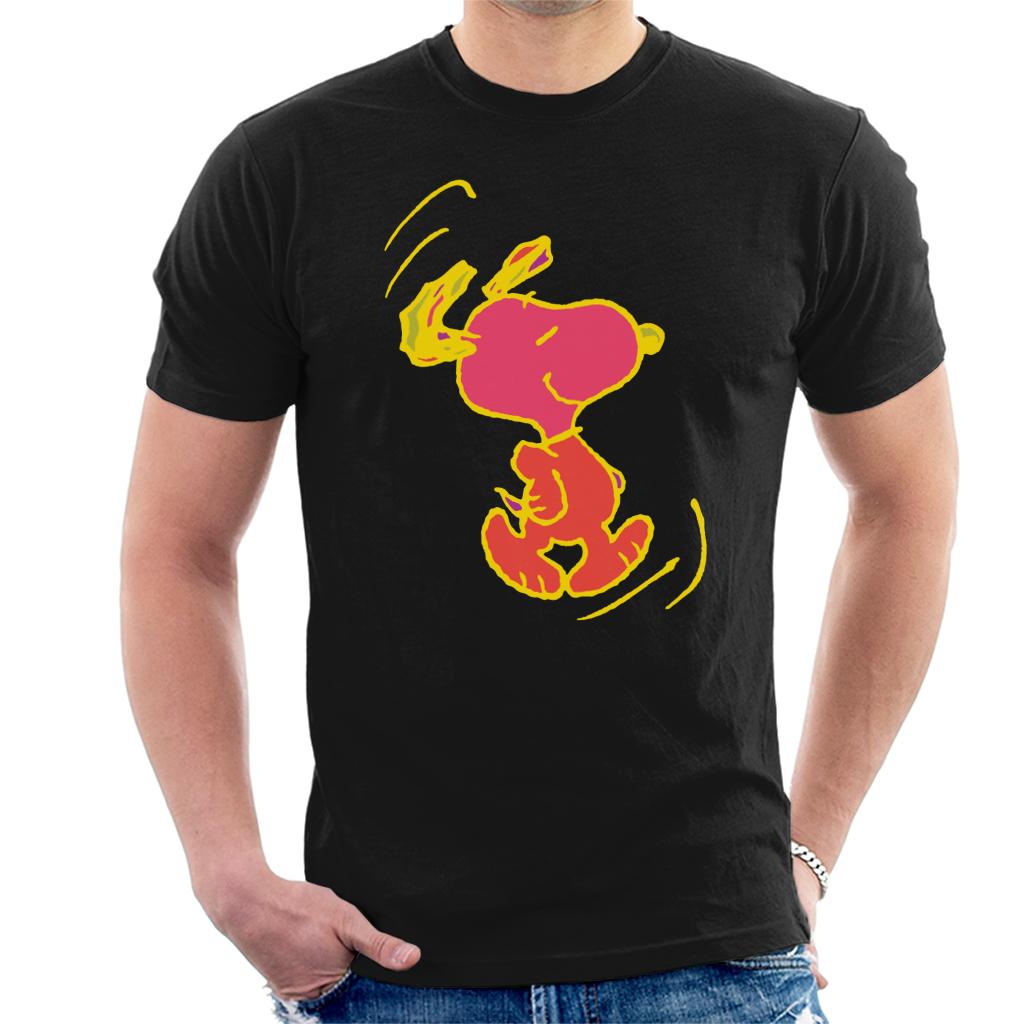 Peanuts-Snoopy-Colourful-Sketch-Mens-T-Shirt