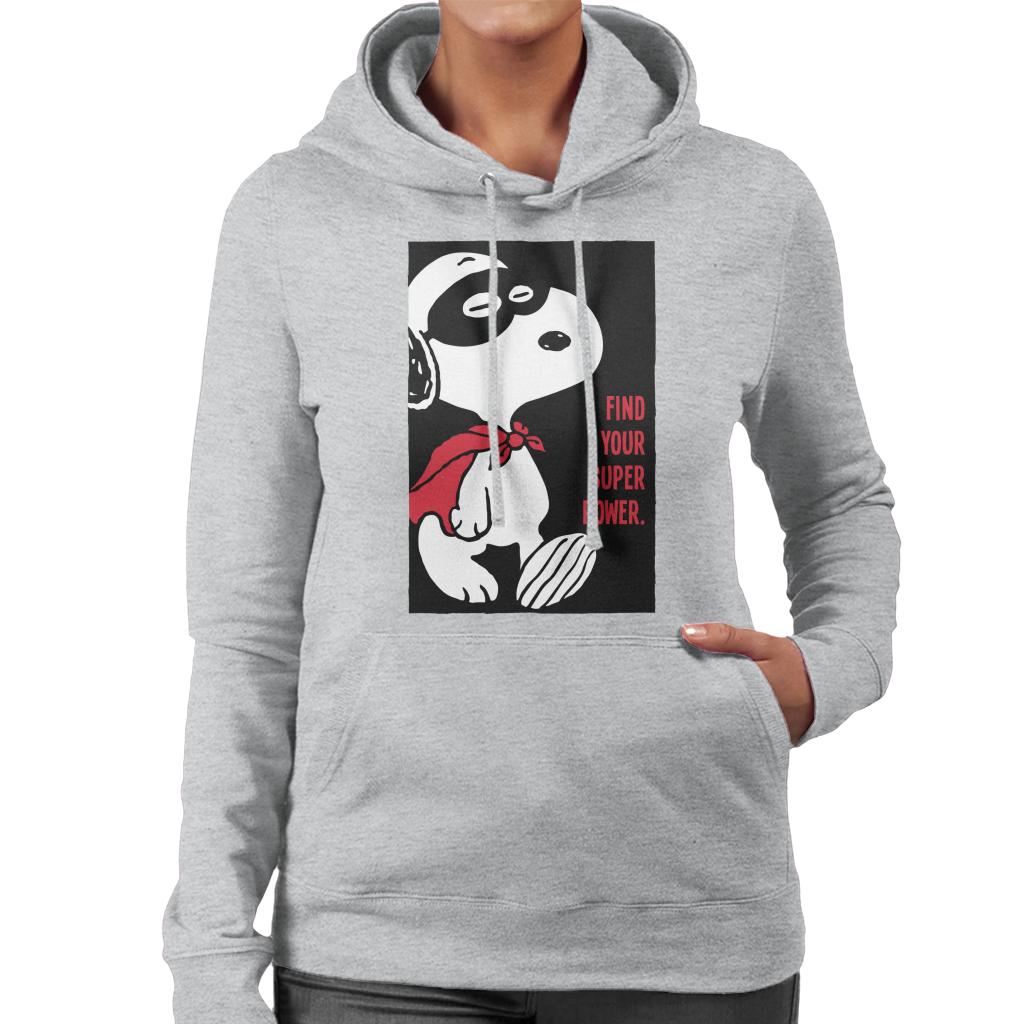 Peanuts-Snoopy-Find-Your-Super-Power-Womens-Hooded-Sweatshirt
