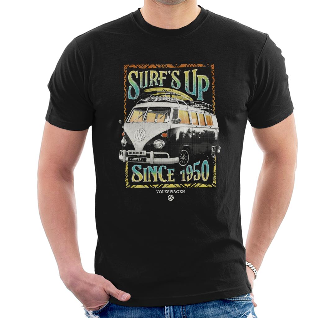 Volkswagen-Surfs-Up-Since-1950-Mens-T-Shirt