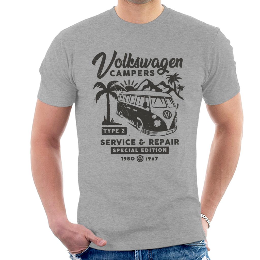 Volkswagen-Campers-Service-And-Repair-Design-Mens-T-Shirt