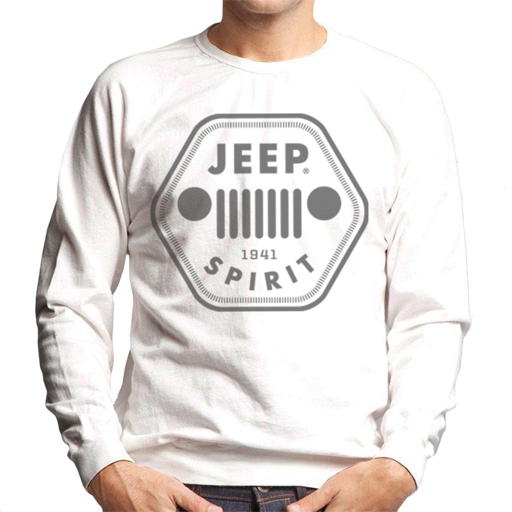Jeep 1941 Spirit Logo Men's Sweatshirt-ALL + EVERY