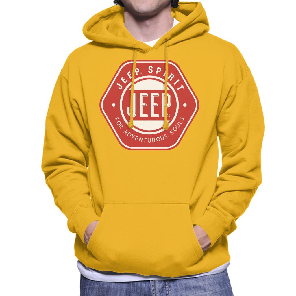 Jeep Spirit For Adventurous Souls Men's Hooded Sweatshirt-ALL + EVERY