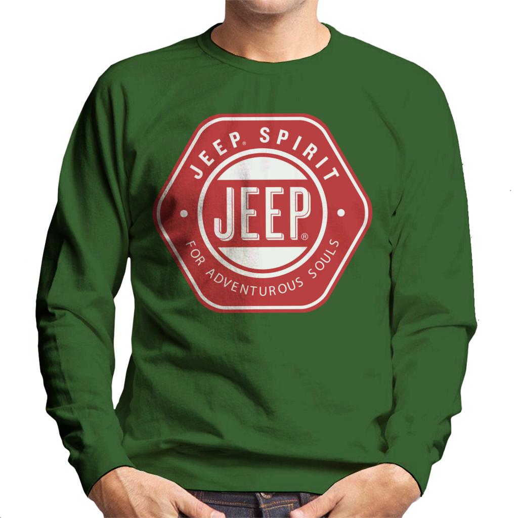 Jeep Spirit For Adventurous Souls Men's Sweatshirt-ALL + EVERY