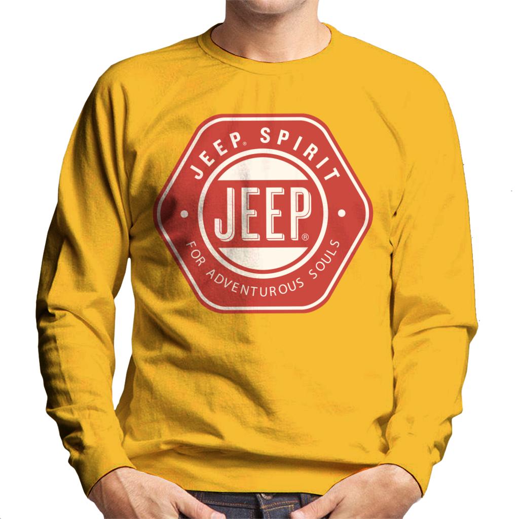 Jeep Spirit For Adventurous Souls Men's Sweatshirt-ALL + EVERY