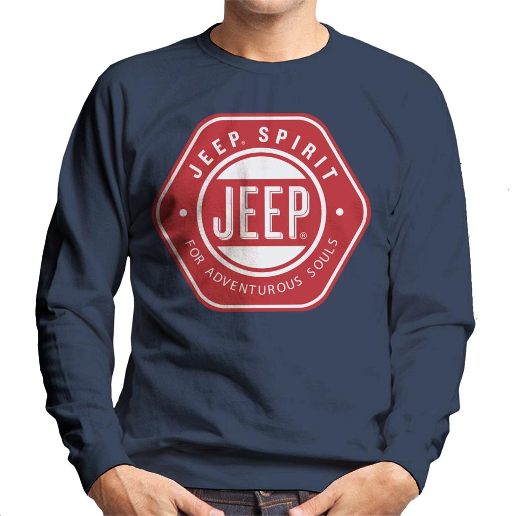 Jeep Spirit For Adventurous Souls Men's Sweatshirt-ALL + EVERY