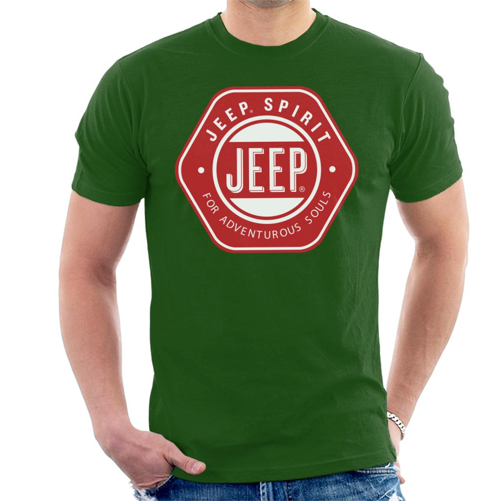 Jeep Spirit For Adventurous Souls Men's T-Shirt-ALL + EVERY