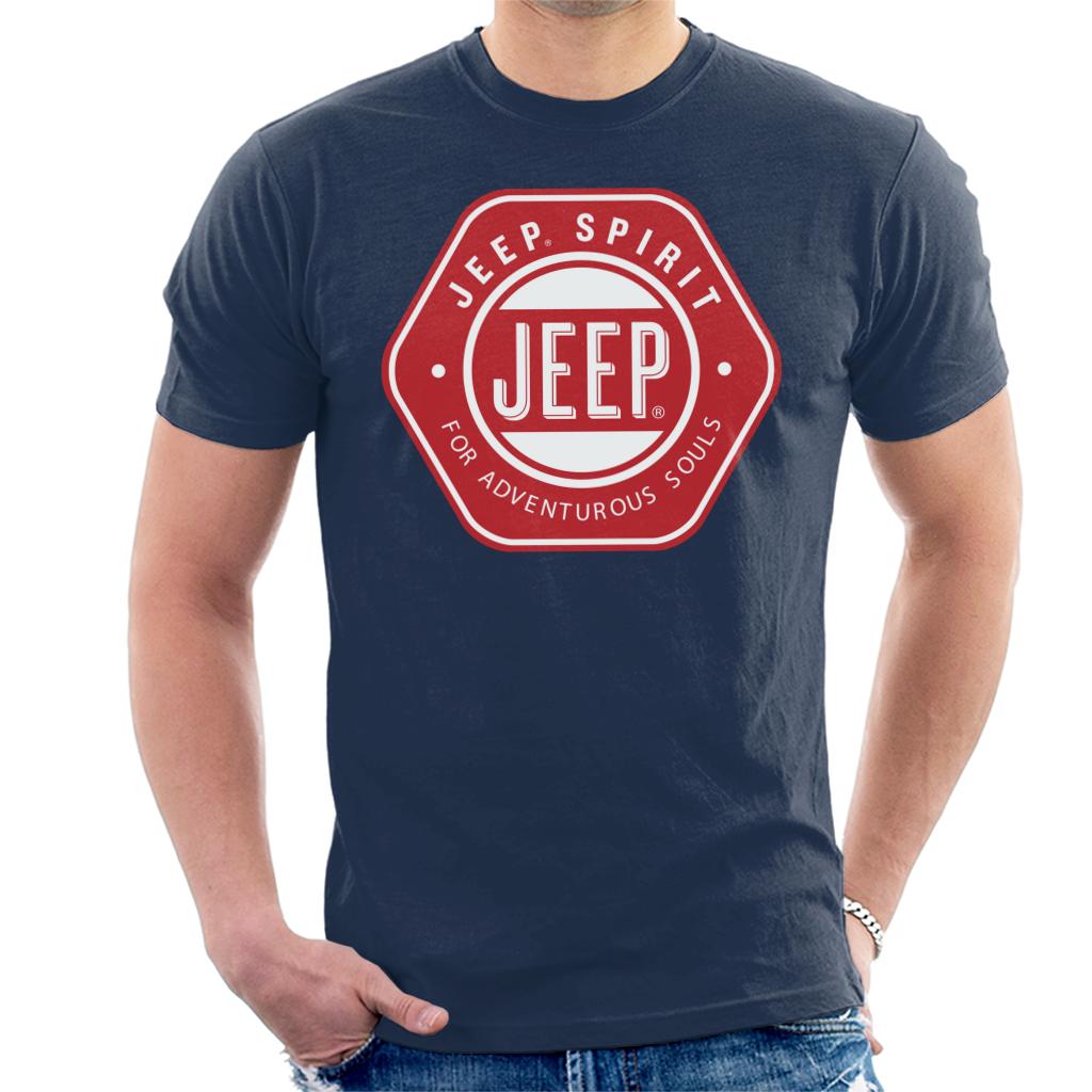 Jeep Spirit For Adventurous Souls Men's T-Shirt-ALL + EVERY