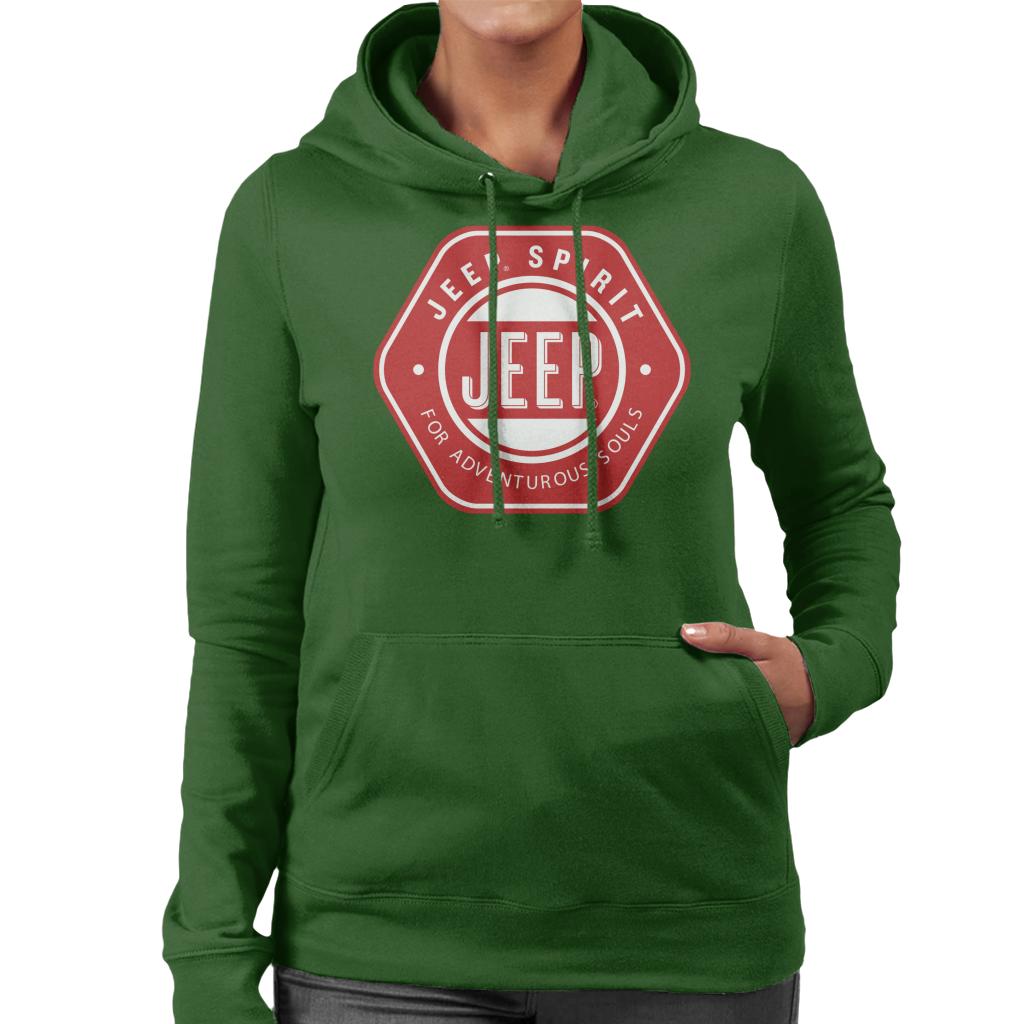 Jeep Spirit For Adventurous Souls Women's Hooded Sweatshirt-ALL + EVERY