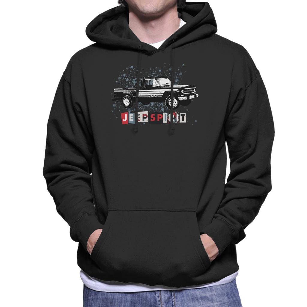 Jeep Spirit Honcho Men's Hooded Sweatshirt-ALL + EVERY