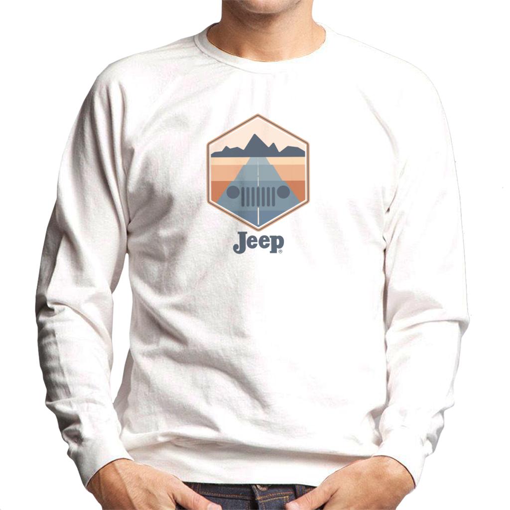 Jeep Drive With A View Men's Sweatshirt-ALL + EVERY